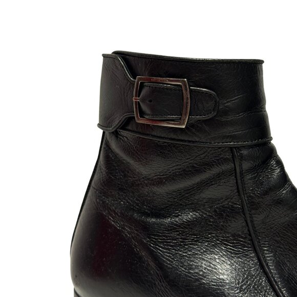 $2190 Saint Laurent miles bootie baby boots size 10 / 40 - Picture 6 of 6